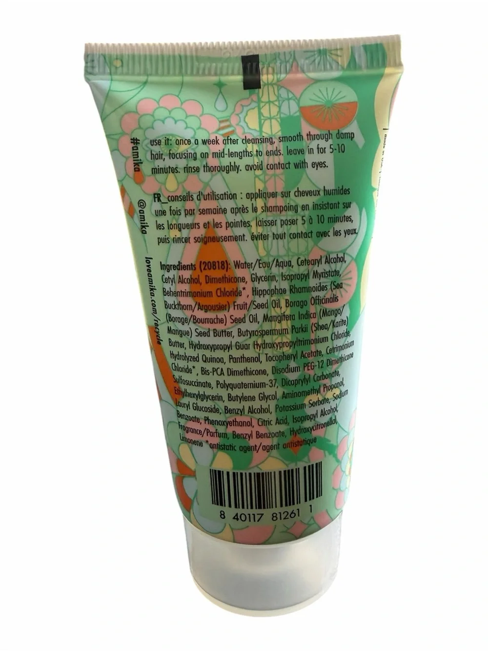 Amika Jumbo Velveteen Dream Conditioner Bundle Forget Frizz Shampoo & Kure Mask